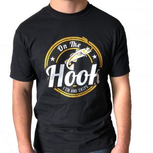 Black 'On The Hook' T-Shirt